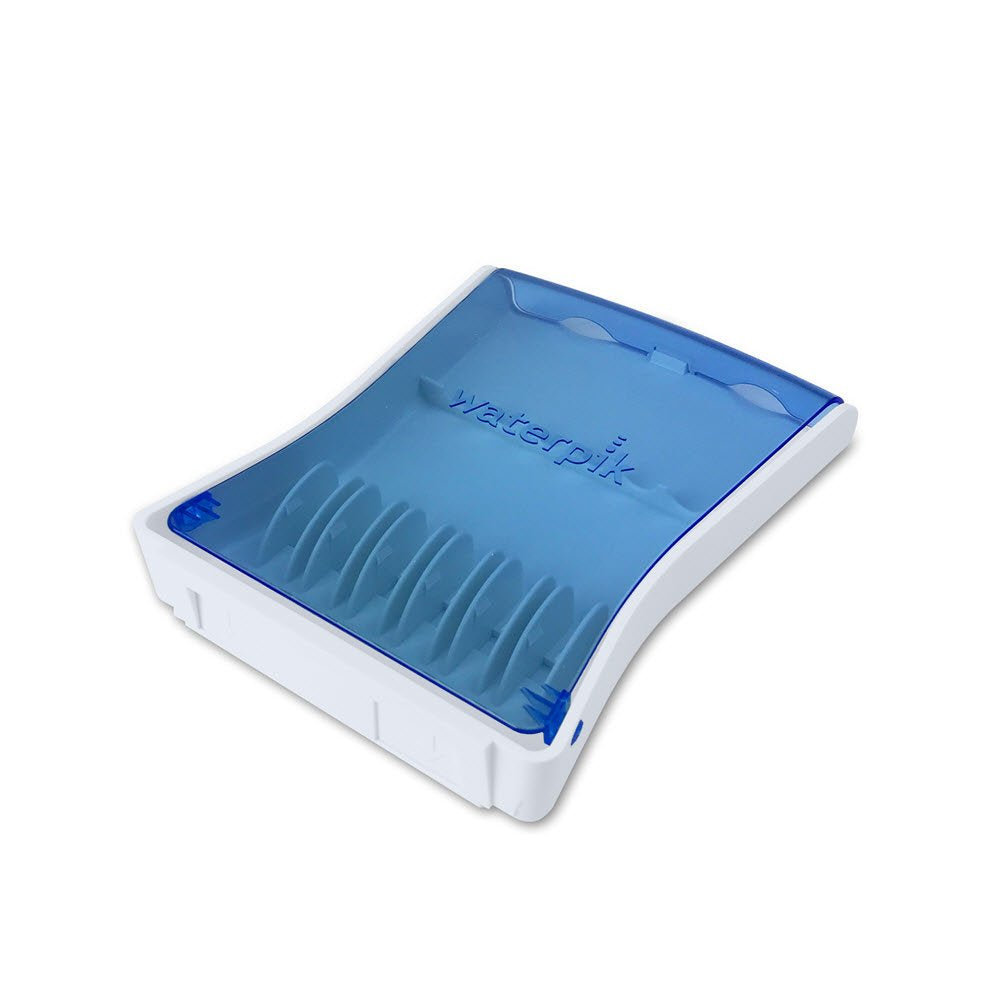 Convenient Hygienic Sturdy Storage Case for Replacement Tips, No Tips Included, Blue