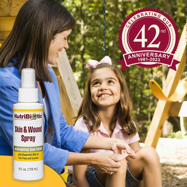 Nutribiotic Skin and Wound Spray, 4 Fluid Ounce