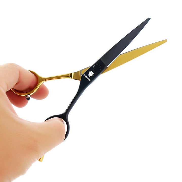 Hair Cutting Scissors Set Professional 5.5 Barber Haircutting Thinning/Texturizing Shears Kits,Trimming Scissor Hairdressing Stainless Steel Shear for Hairdresser