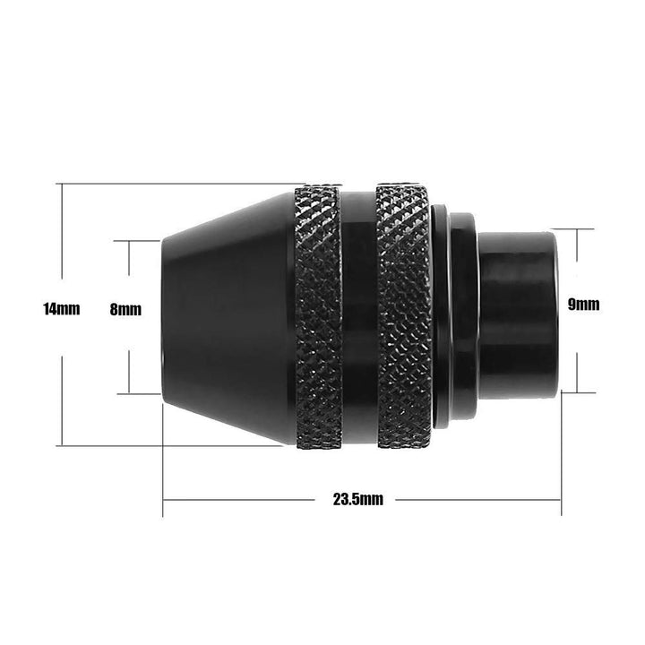 Yakamoz 2Pcs Quick Change Keyless Chuck Replacement Attachment for Rotary Tools 4486 3000 4000 7700 8200 285 275