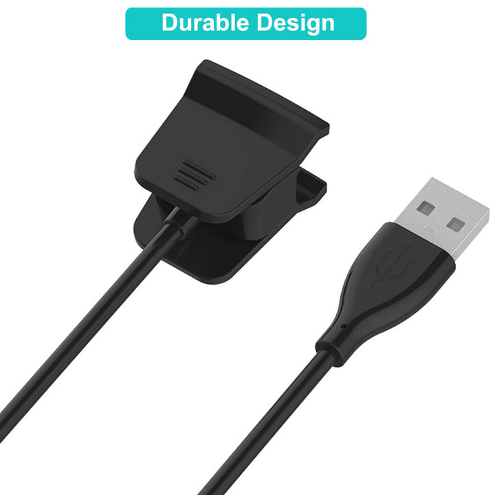 Fitbit Alta HR Charger 2 PCS (1.8ft & 3.3ft), Charging Cable Cord Repalcement Charger for Fitbit Alta HR (2 PCS - 1.8ft & 3.3ft)