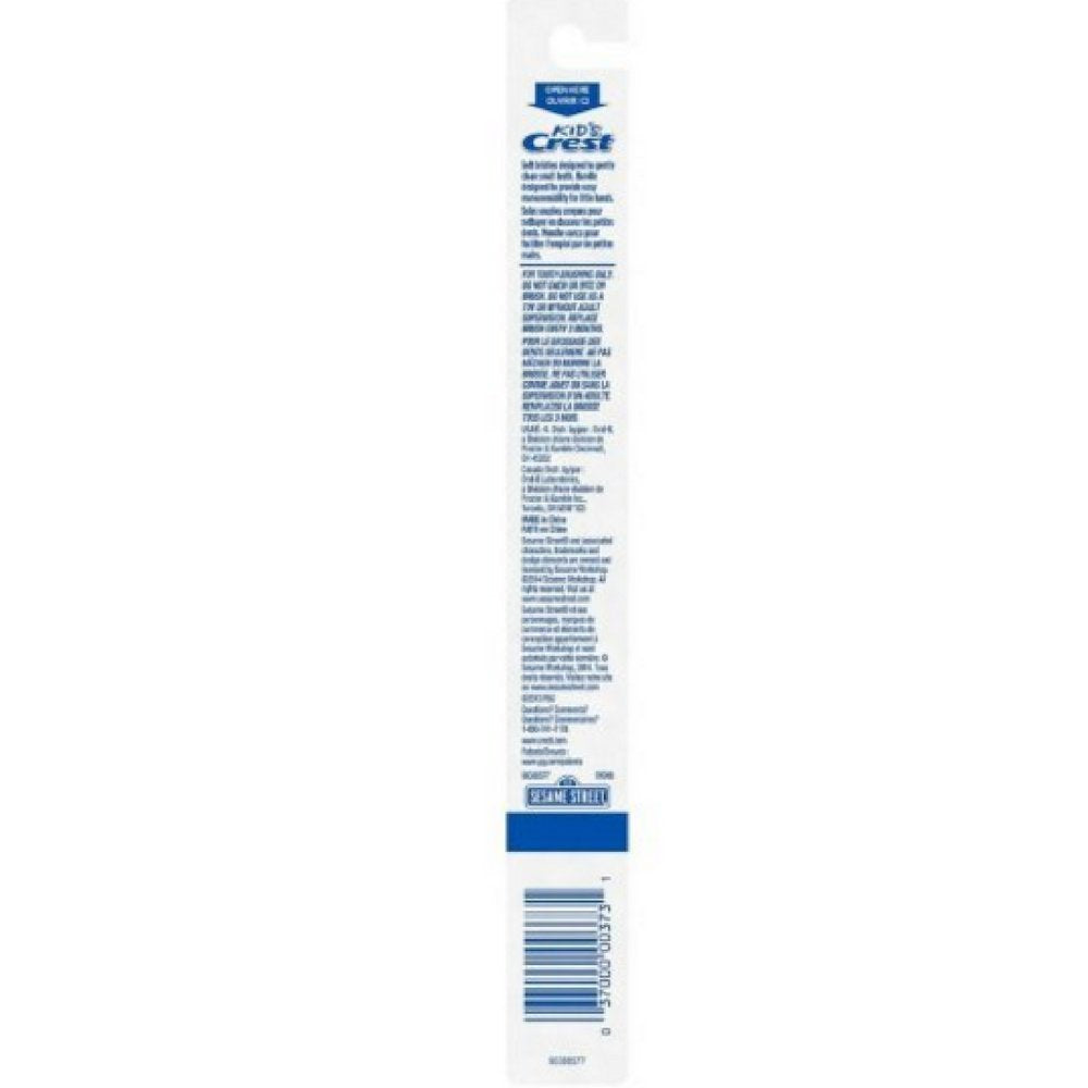 Pack of 1 : Toothbrush Kid's Soft Sesame Street 1 Each