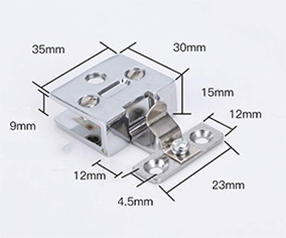 (2 Pieces) Stainless Steel Cabinet Glass Door Hinge Wine Cabinet Door Hinge Cabinet Glass Hinge Cabinet Glass clamp Without Drilling