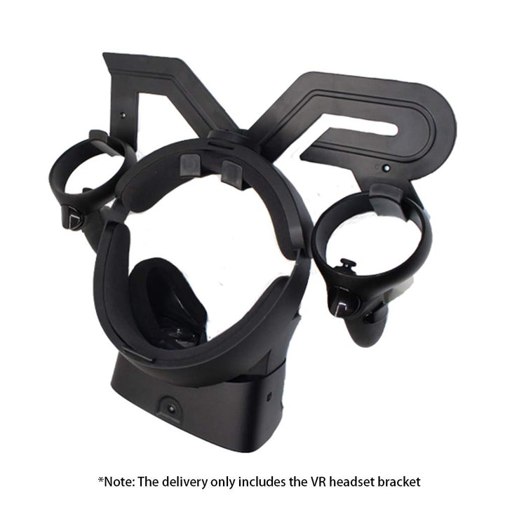 VR Headset Stand, Black, Portable Electronic Device Stand, Compatible with Headphones