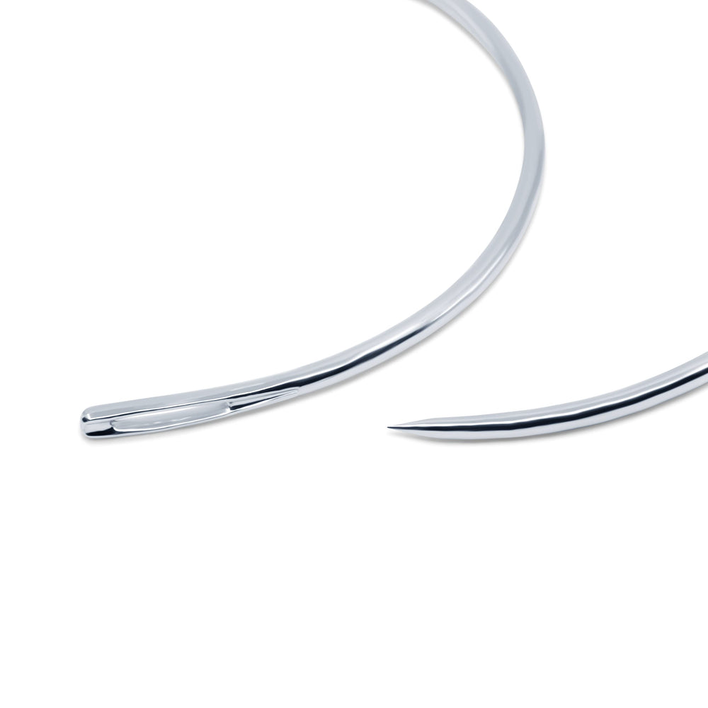 3050 Quilter's Curved Hand Needles, 2-Inch & 2-1/2-Inch, Nickel (4-Count)