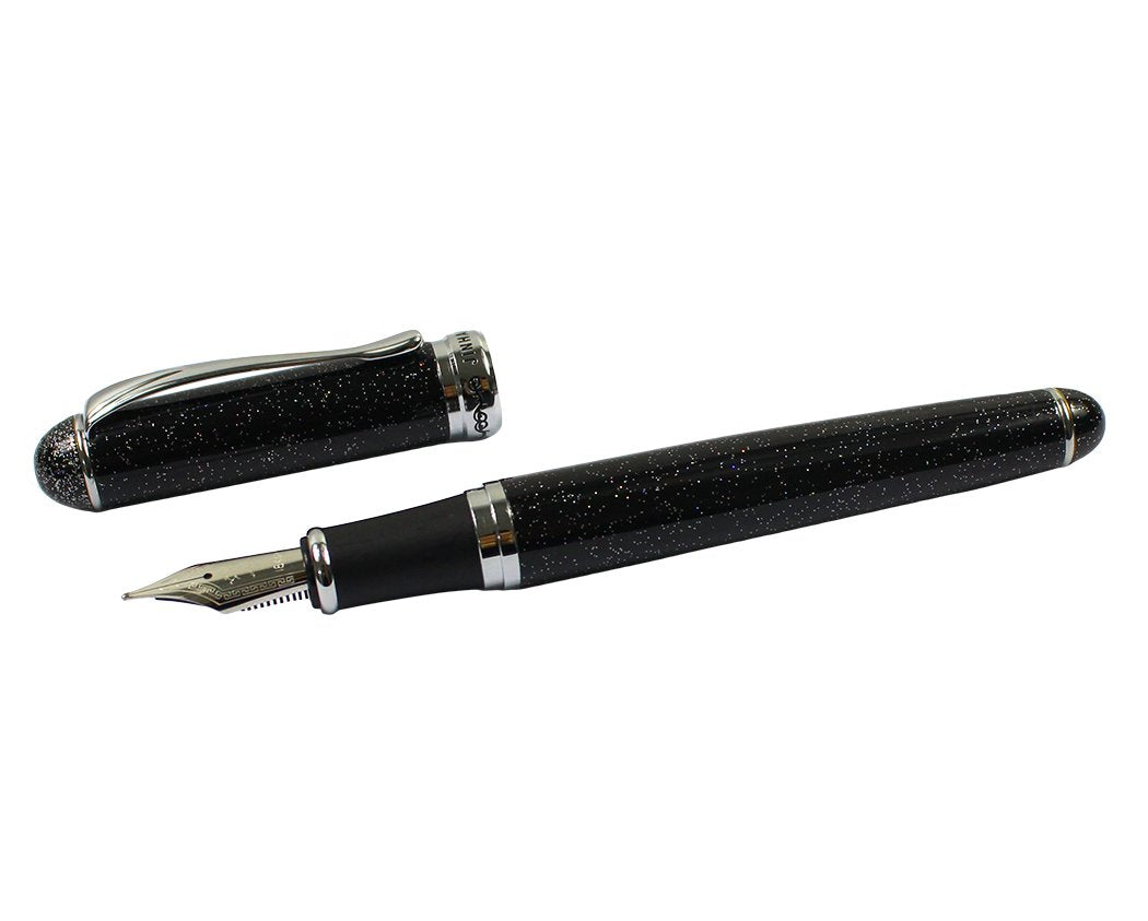 Advanced Jinhao Medium Fountain Pen X750 Black Night Sky Pattern