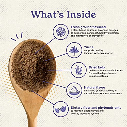 Feline Superfood Supplement Powder 6oz Bag, Veterinarian Formulated, Balanced Omega 3 & 6 for Healthy Skin & Coat, Digestion, Immunity & Overall Cat Health