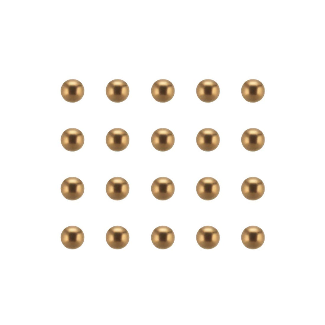 4mm Precision Solid Brass Bearing Balls 100pcs