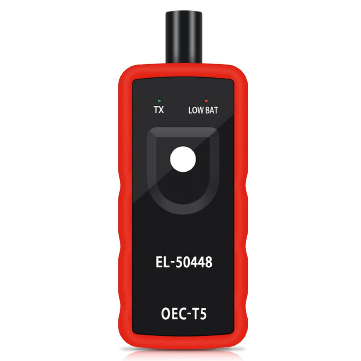 TPMS Relearn Tool for GM Automotive OEC-T5 EL 50448 for GM/Buick/Chevy/Cadillac Series Vehicles 2006-2022 Tire Pressure Monitor Sensor TPMS Reset Activation Tool 2022 Edition, Red