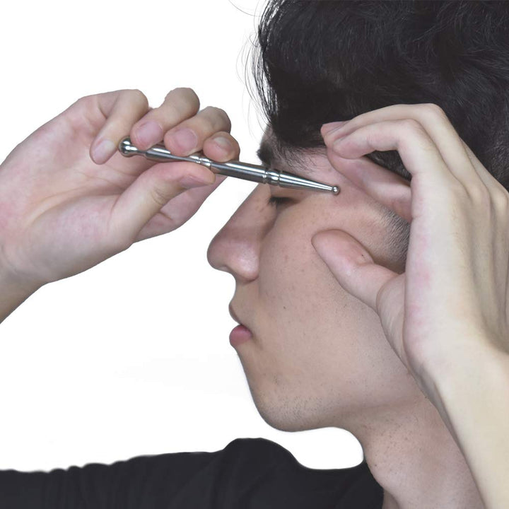 Stainless Steel Manual Acupuncture Pen Deep Tissue Massage Tool Reflexology Trigger Point Massage Tools Acupressure Bar