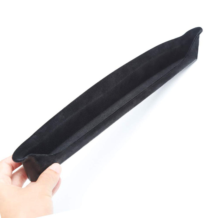 JL GrabTray Passenger Storage Tray Organizer Grab Handle Accessory Box for 2018-2023 Jeep Wrangler JL JLU & Gladiator JT, Add Microfibers, Interior Accessories, Black