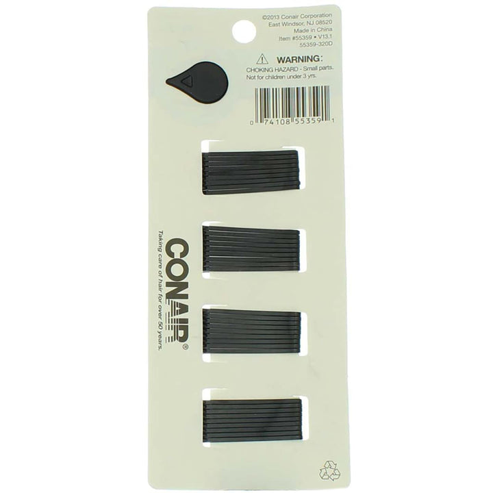 Mini Pins Black Pack Of 3