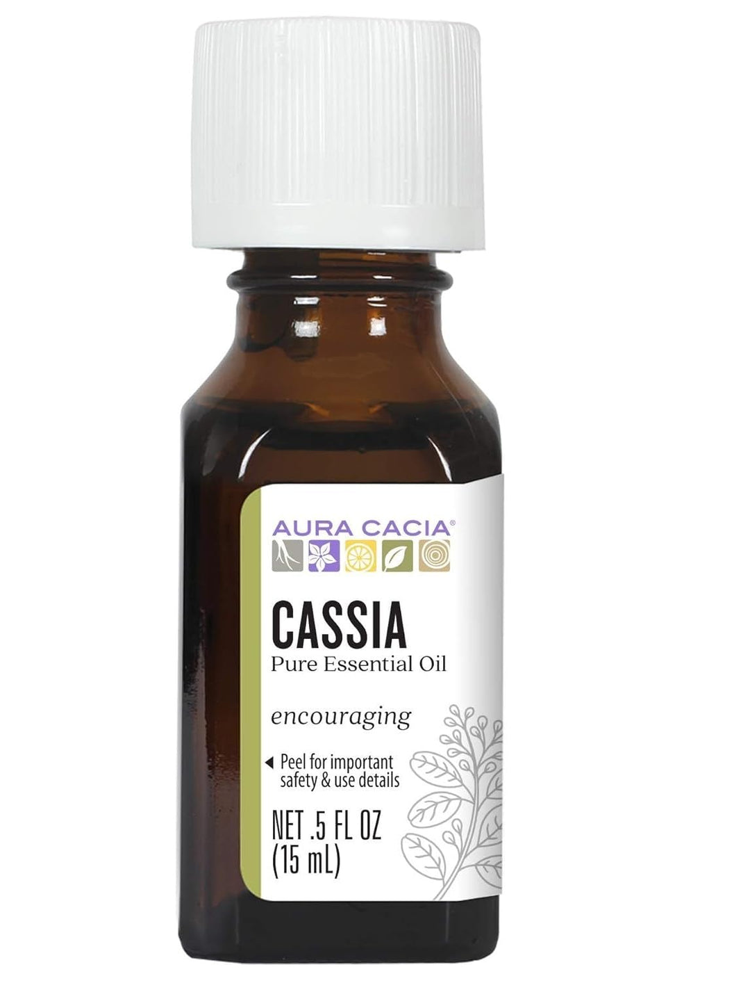 Aura Cacia Pure Essential Oil Cassia Bark - 0.5 fl oz by Aura Cacia