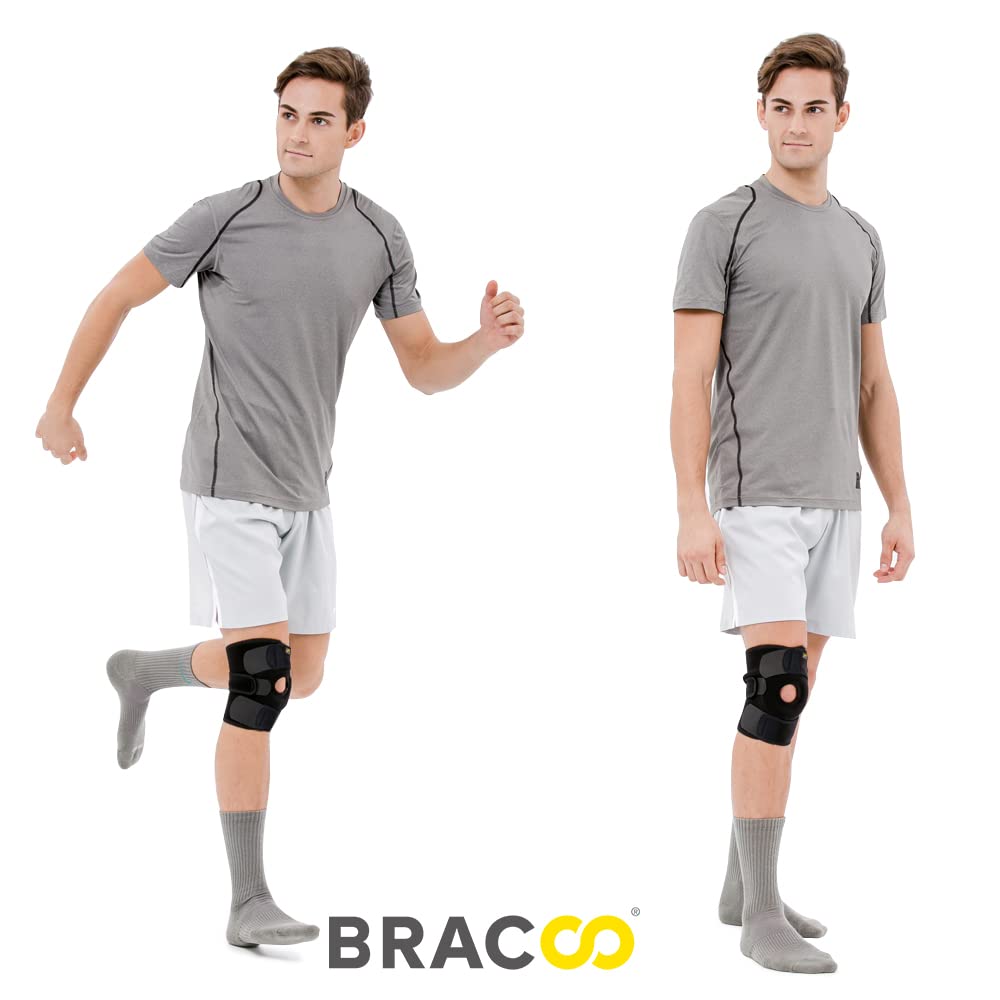 Breathable Neoprene Knee Support, One Size, Black,Manufactured by: Yasco