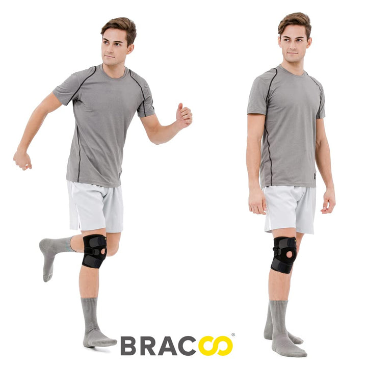 Breathable Neoprene Knee Support, One Size, Black,Manufactured by: Yasco