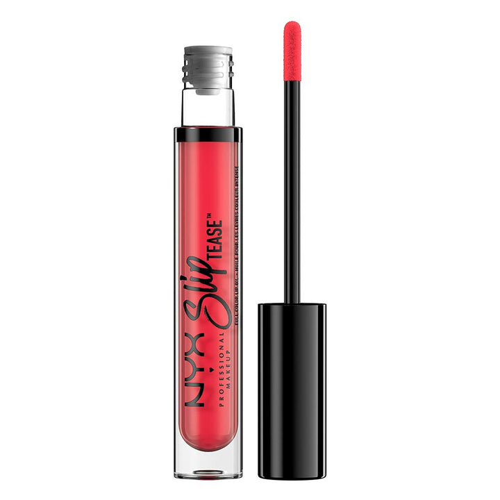 Cosmetics Slip Tease Full Color Lip Oil -Option Red Queen