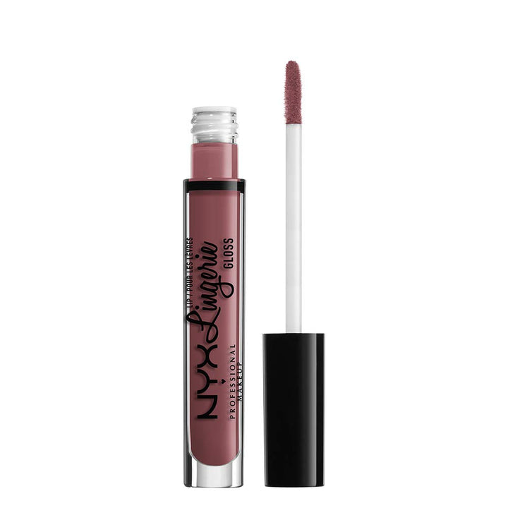 Nyx Professional Makeup Lip Lingerie Gloss, Mauve Pink, 0.11 Ounce