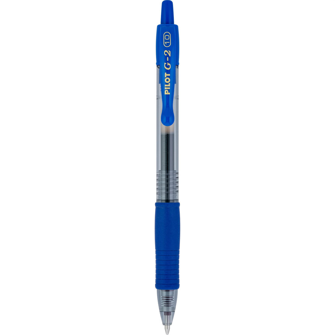 , G2 Premium Gel Roller Pens, Bold Point 1 mm, Pack of 12, Blue