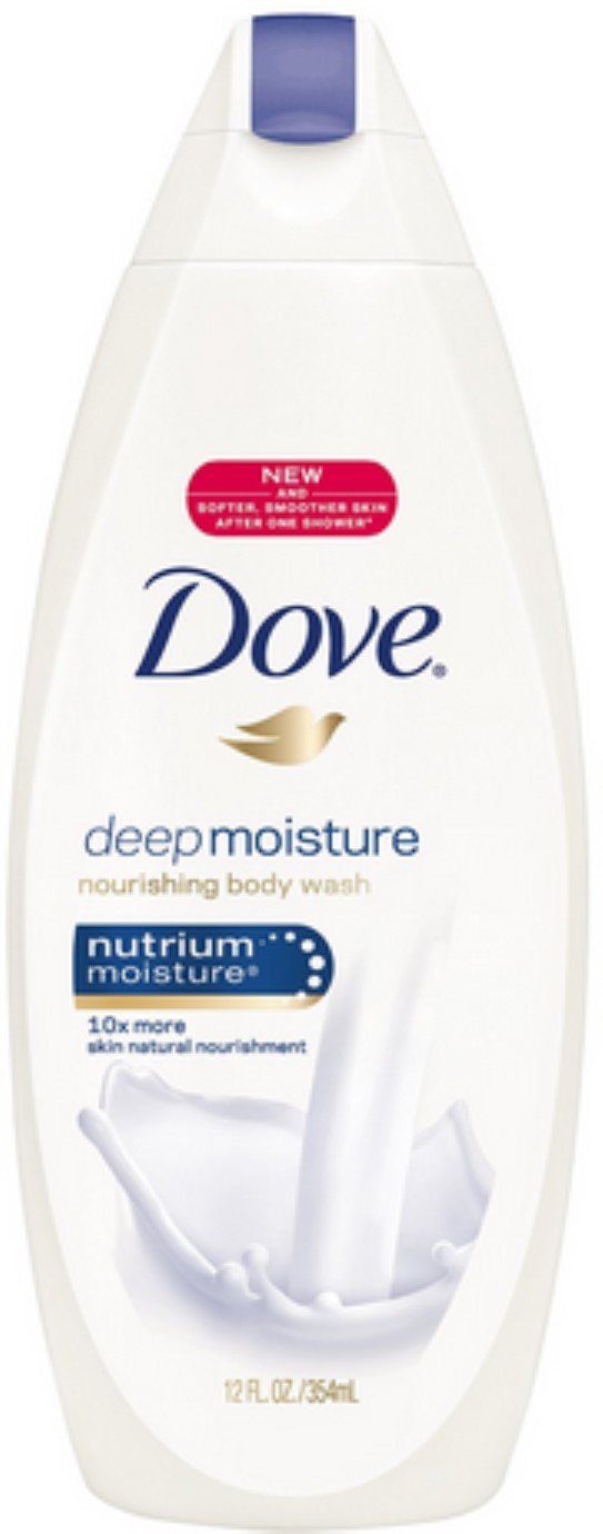 Dove Body Wash, Deep Moisture, 12 Oz