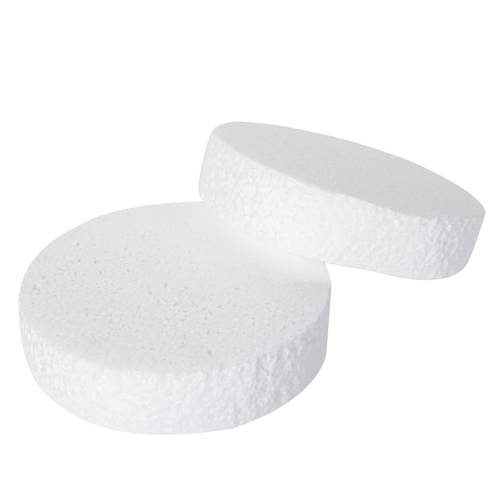 16PCS Foam Circles and Craft Foam for DIY Craft, 4 x 4 x 1 Inch Flower Foam, Floral Foam Disc Styrofoam Blocks
