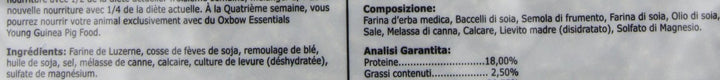 Essentials Guinea Pig Food, Young Guinea Pig, Made Alfalfa Hay, Pet Food Pellets with Vitamin C, Small Animal Pet Products, Made in USA, High Fiber, 5 lb. Bag
