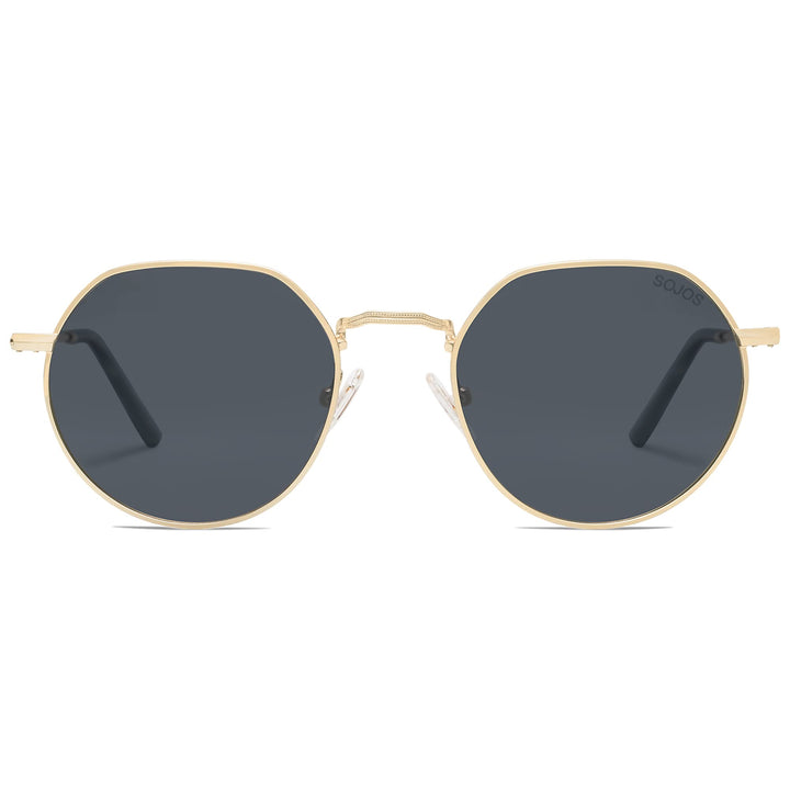 Round Polygon Polarized Sunglasses for Women Men Retro Classic Vintage Panto Shades SJ1157