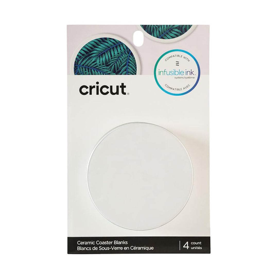 Coaster Blanks, Ceramic Infusible Ink, White