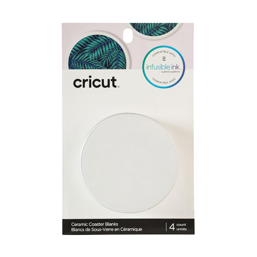 Coaster Blanks, Ceramic Infusible Ink, White
