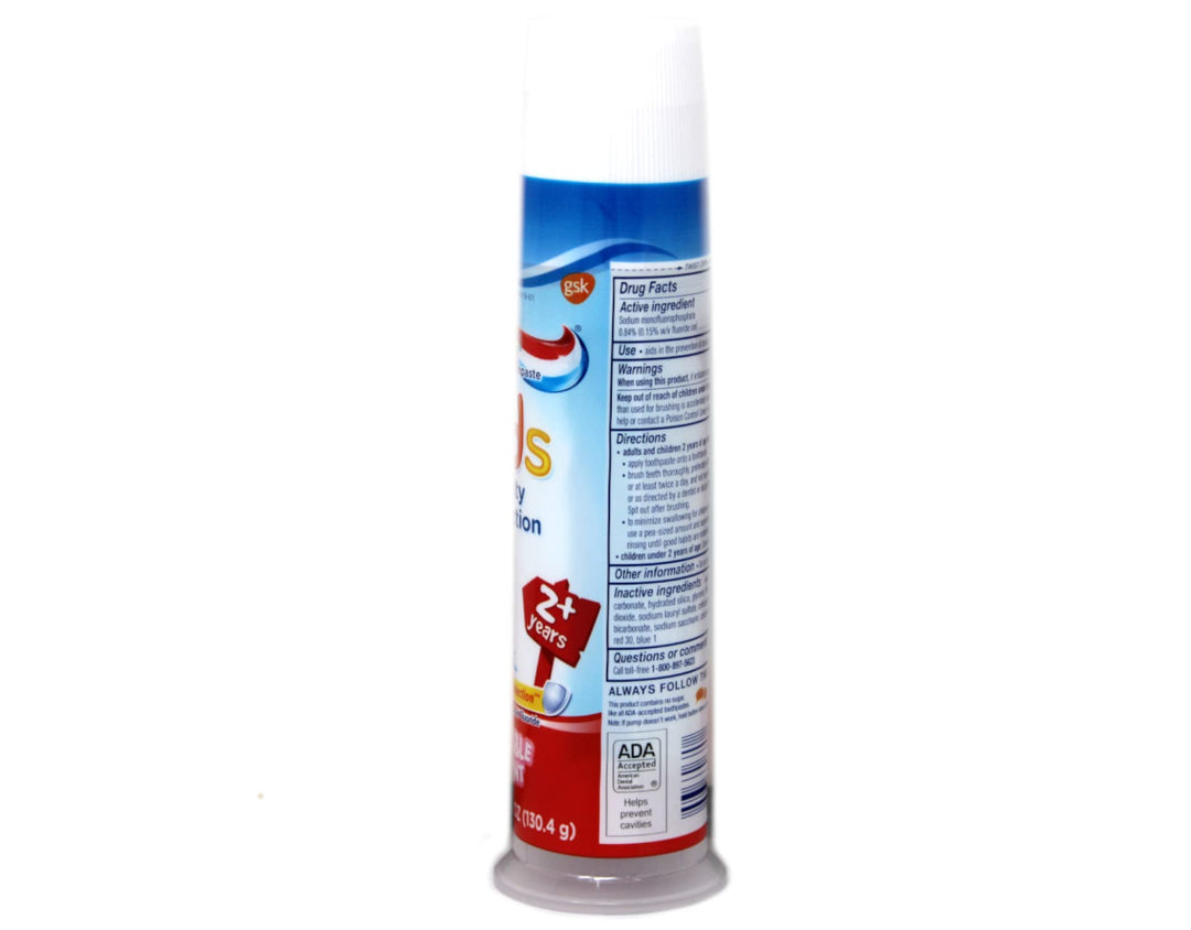 Pack of 2 : Kids Cavity Protection Toothpaste, Bubblemint 4.6 oz(pack of 2)