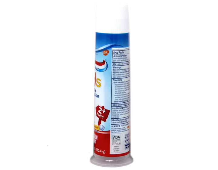 Pack of 2 : Kids Cavity Protection Toothpaste, Bubblemint 4.6 oz(pack of 2)