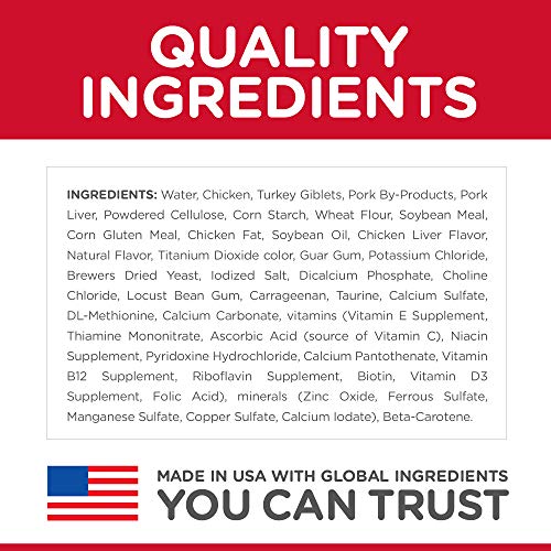 Hill's Science Diet Indoor, Adult 1-6, Easy Litter Box Cleanup, Wet Cat Food, Chicken Minced, 5.5 oz Can, Case of 24