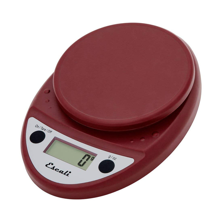 (warmred) - Primo Lightweight Scale, 8.5 x 15cm x 3.8cm , Warm Red