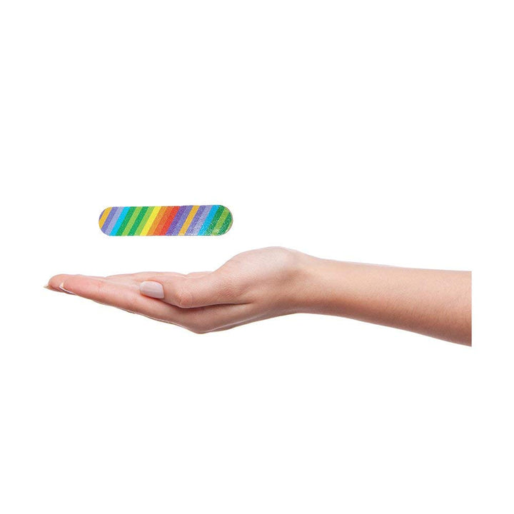 ZCollection TM (1 DOZEN) Colorful Girly Mini Emery Board Nail Files