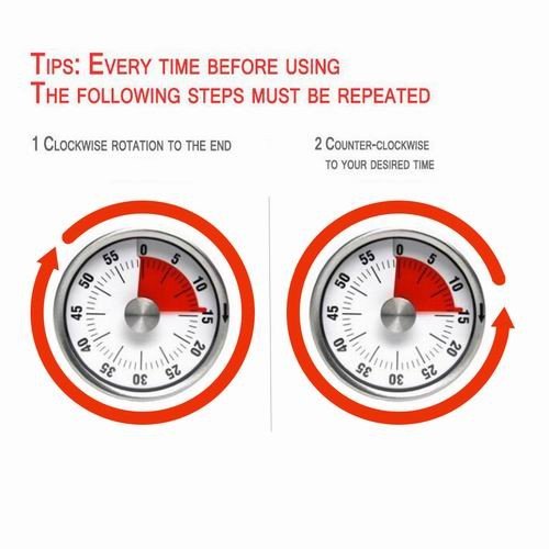 Kitchen Timer, Red