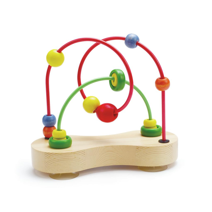 Double Bubble Wooden Bead Maze