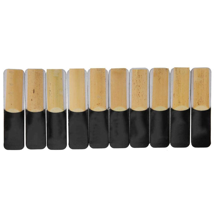 10Pcs Tenor Saxophone , 1.5 Strength Reeds for Tenor Sax Saxophone Music Instrument Accessories