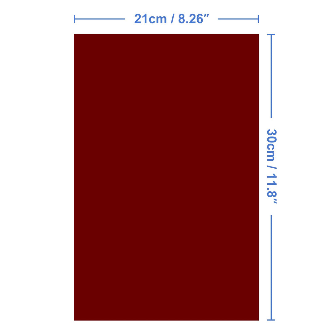15PCS Red Velvet Fabric Sticky Back Adhesive Back Sheets, Self Adhesive Velvet Fabric for Jewelry Drawer Craft Fabric and Craft Making (8.3 x 11.8) A4 Sheet