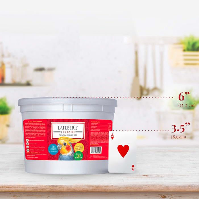 LAFEBER'S Cockatiel Pellets (5 lb, Premium Daily Pellets)