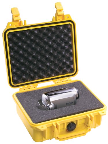 1200 Case with Foam for Camera Yellow