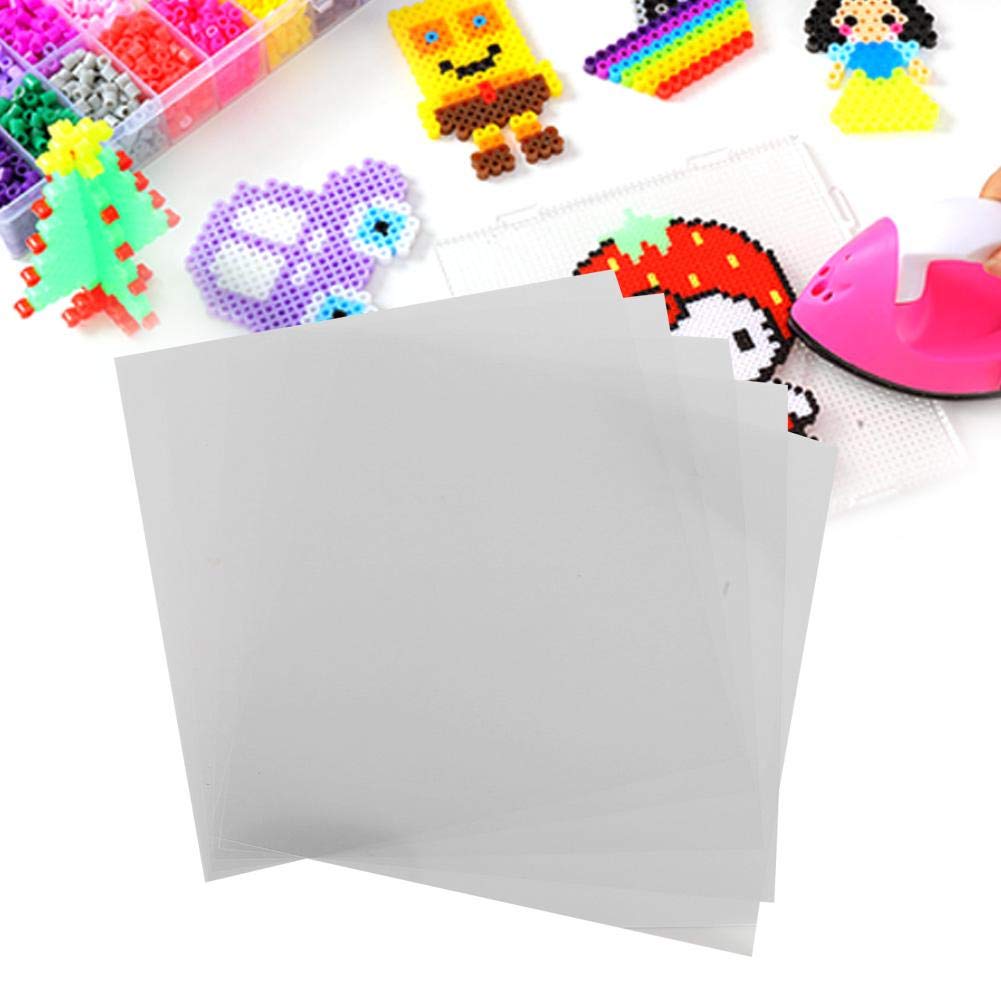 Toy Ironing Papers, Fuse Beads Pegboards Ironing Papers DIY Specified Iron Paper Accessories for Children Kids Puzzle Beans Craft Toy(Type A)