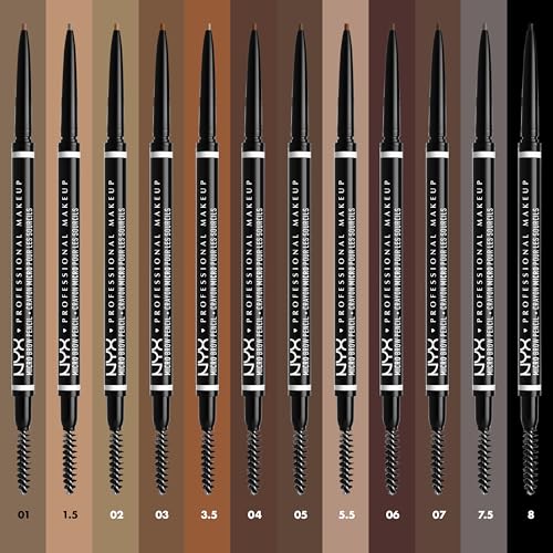 Micro Brow Pencil, Precise Eyebrow Pencil - Brunette