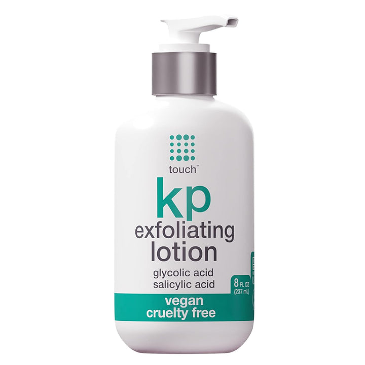 Glycolic Acid Lotion for Keratosis Pilaris - KP Lotion Moisturizer - Glycolic Acid Body Lotion for AHA BHA Rough & Bumpy Skin- Keratosis Pilaris Exfoliating Lotion Gets Rid Of Redness - 8 Fl Oz