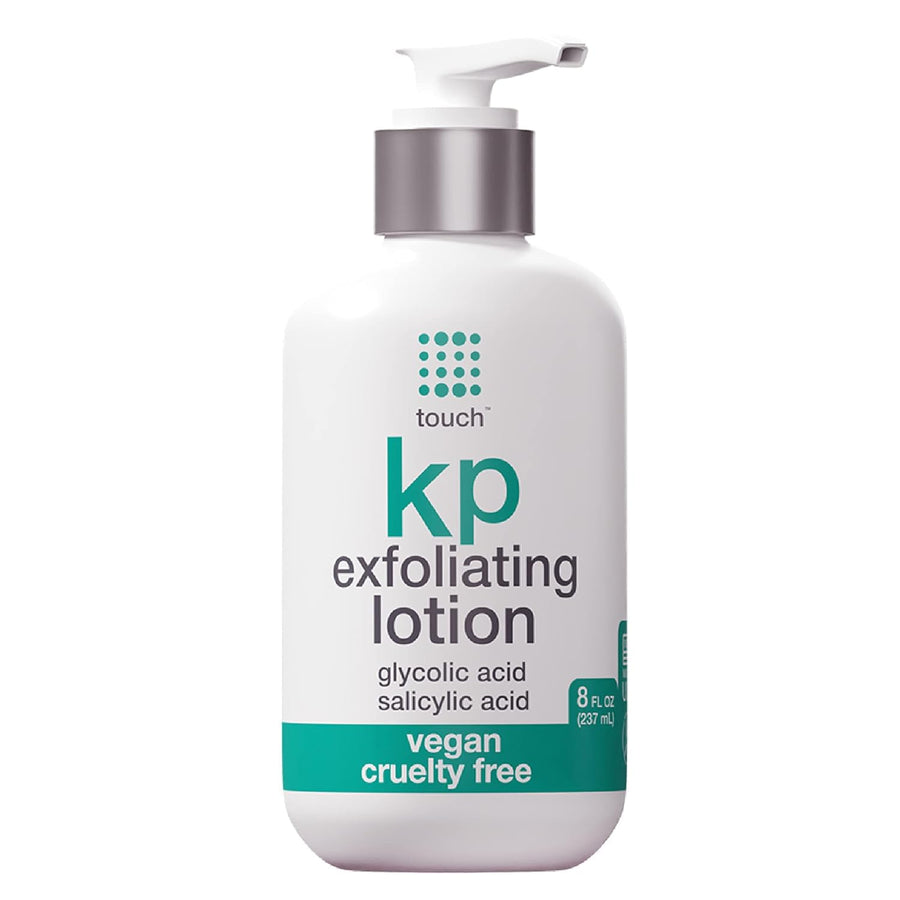 Glycolic Acid Lotion for Keratosis Pilaris - KP Lotion Moisturizer - Glycolic Acid Body Lotion for AHA BHA Rough & Bumpy Skin- Keratosis Pilaris Exfoliating Lotion Gets Rid Of Redness - 8 Fl Oz