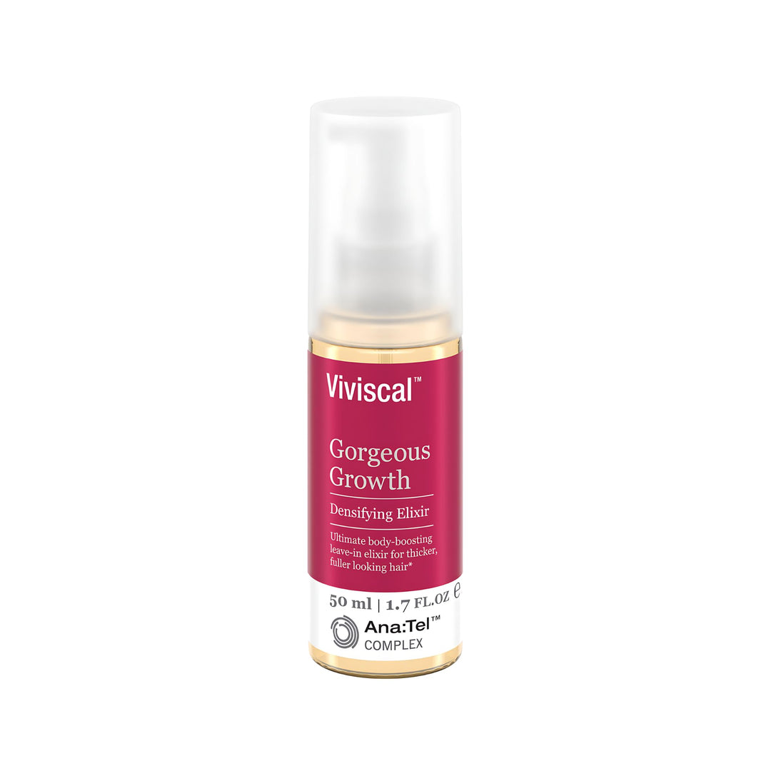 Gorgeous Growth Densifying Leave-in Elixir for Thicker, Fuller Hair | Ana:Tel Proprietary Complex with Keratin, Biotin, Zinc | 1.7 Ounce