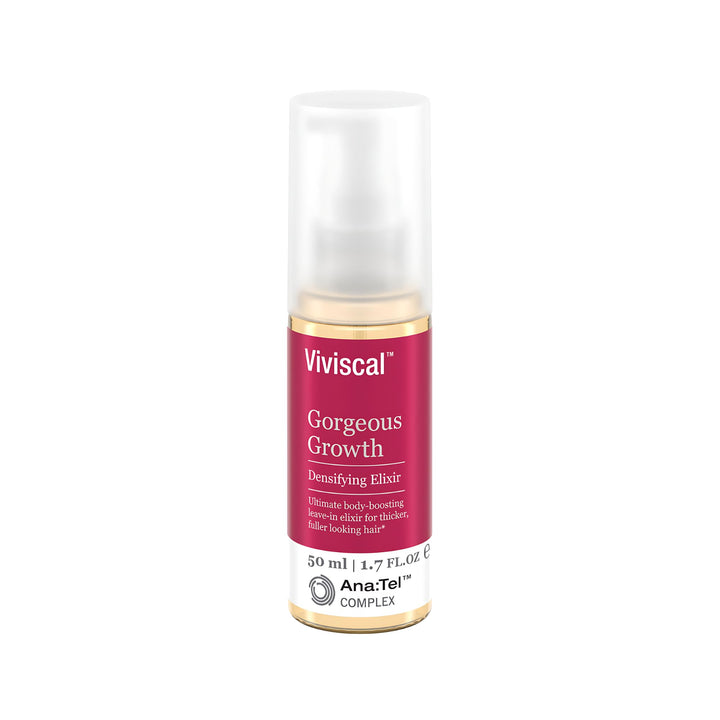 Gorgeous Growth Densifying Leave-in Elixir for Thicker, Fuller Hair | Ana:Tel Proprietary Complex with Keratin, Biotin, Zinc | 1.7 Ounce