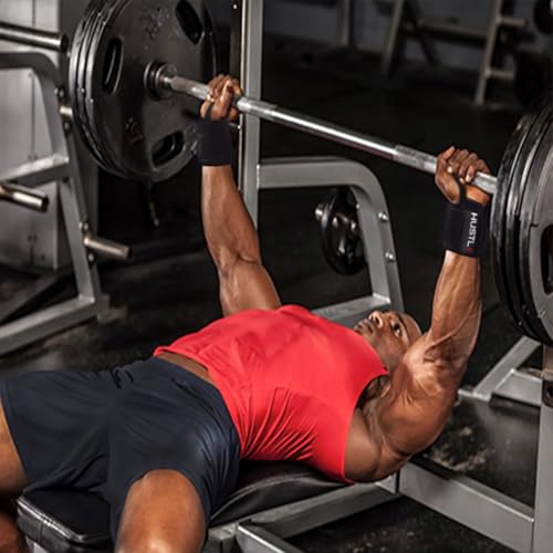 Wrist Wraps - USPA Approved Best Weightlifting Support (Professional Competition Grade Wrap) - Brace Your Wrists to Push Heavy, Avoid Injury & Improve Your Workout - for Men & Women