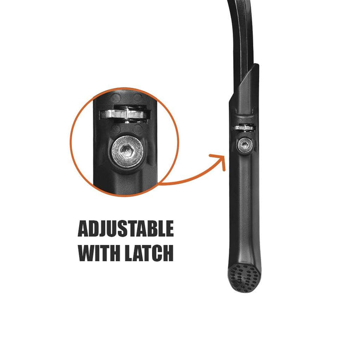 Bike Kickstand - Lightweight Aluminum Alloy Rear Side Kick Stand for 24-28 Bikes - Tool-Free Installation, Suitable for All Bikes and Terrains