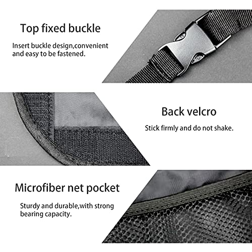 Car Trunk Organizer, Backseat Hanging Organizer with 9 Large Storage Bag Super Capacity, Waterproof Trunk Storage Bag for SUV Car, Black, 42 x 21 inch