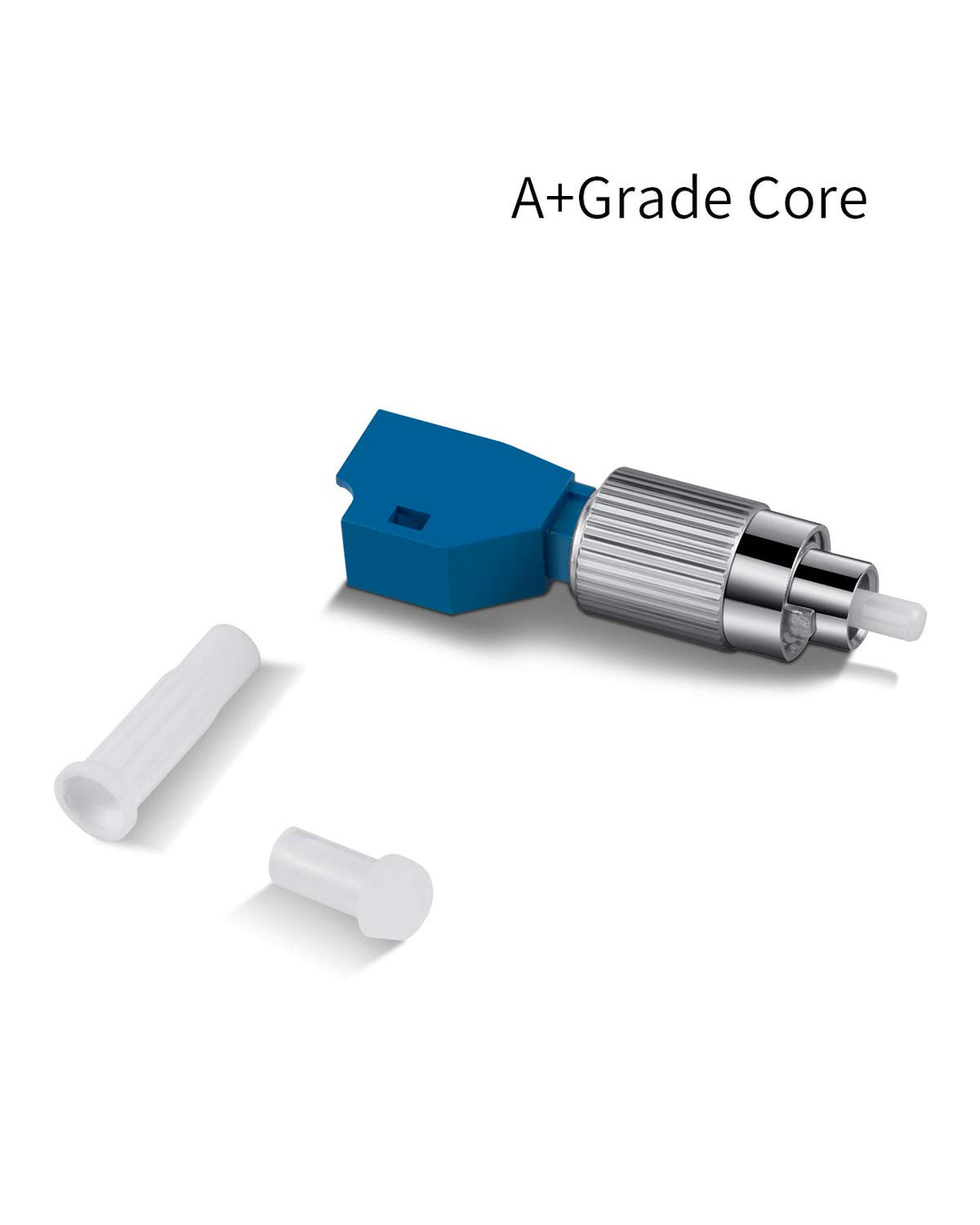 4 Pcs Visual Fault Locator Adapter, Fiber Optic Connector, Single Mode 9/125um FC Male to LC Female Adapter