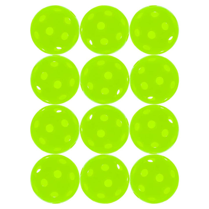 Sports Pickleballs, Vision Enhanced Green, 1 Dozen